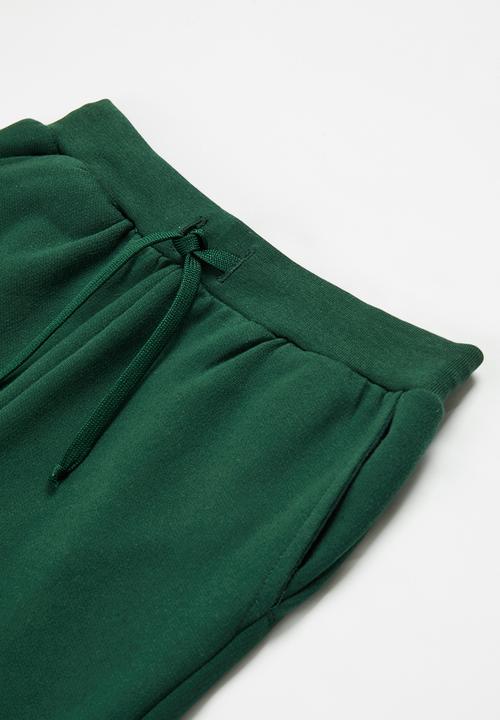 Pop Candy - Tee & shorts set - ice melange & green