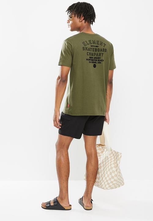 Element - Address short sleeve  tee - olive