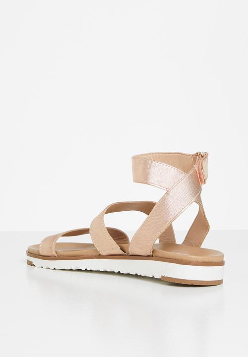 Madison® - Clair ankle strap sandal - champagne