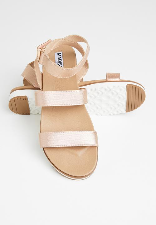Madison® - Clair ankle strap sandal - champagne