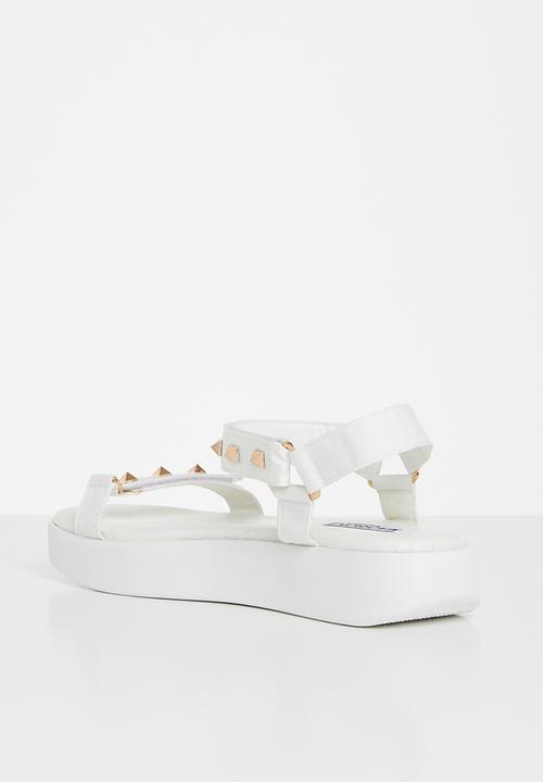 Madison® - Emily flatform sandal - white