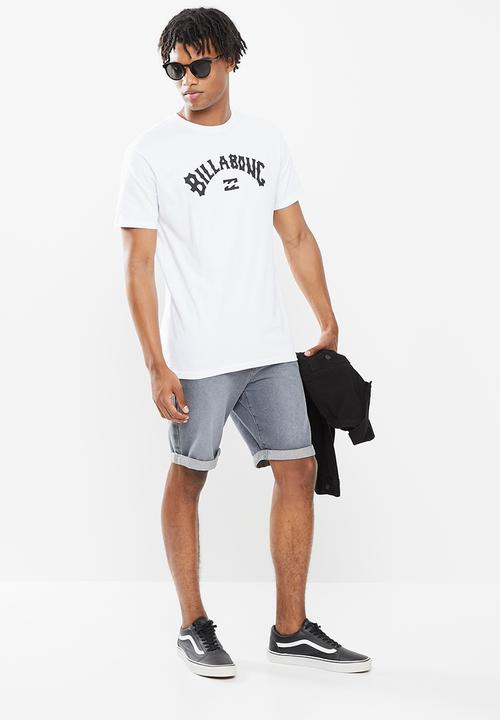 Billabong  - Arch wave short sleeve - white