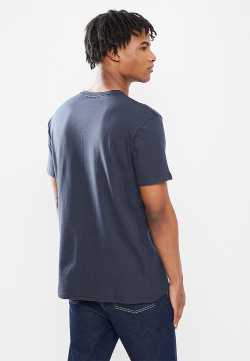 Billabong  - The point short sleeve - denim blue