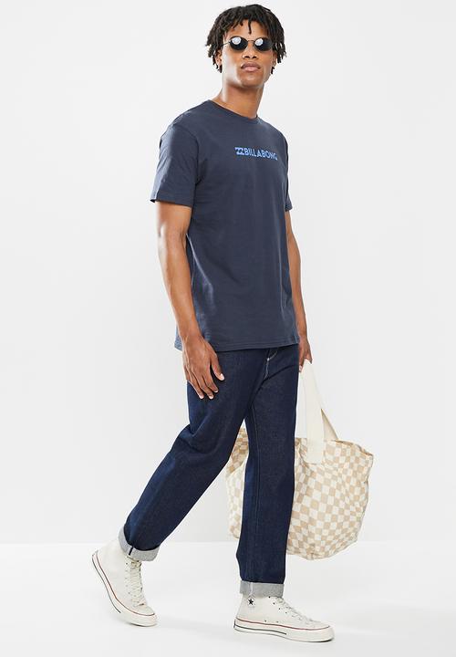 Billabong  - The point short sleeve - denim blue