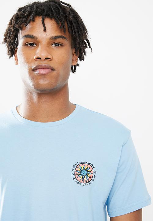 Billabong  - Sons of fun short sleeve - dusty blue
