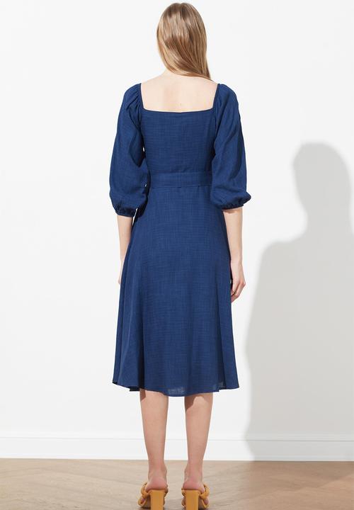 Trendyol - Lacivertos dress - navy