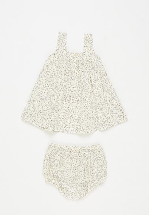 Superbalist Kids - Woven strap dress bloomer set - multi