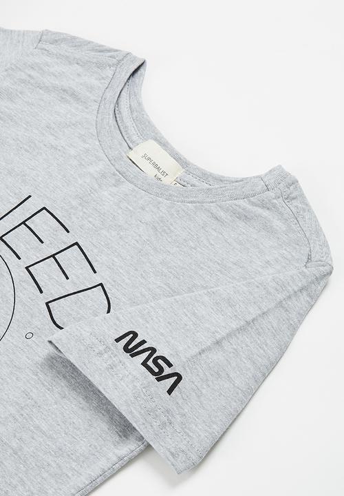 Superbalist Kids - Nasa tee & shorts set - grey & black