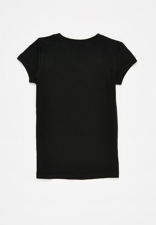 Billabong  - Rainbow wave short sleeve tee - black