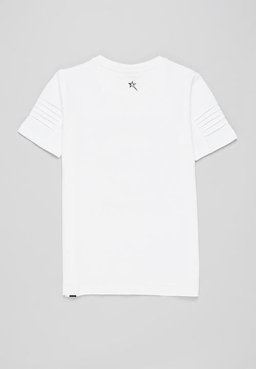 SOVIET - B coles fashion tee - white