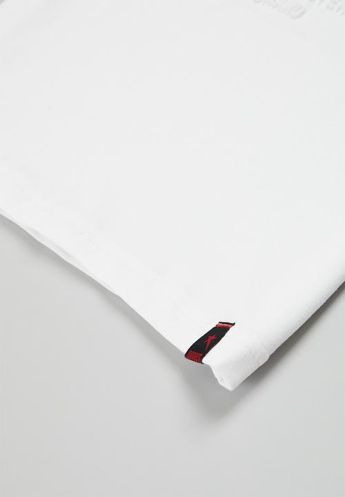 SOVIET - B coles fashion tee - white