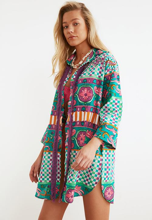 Trendyol - Lilabe cover up - multi