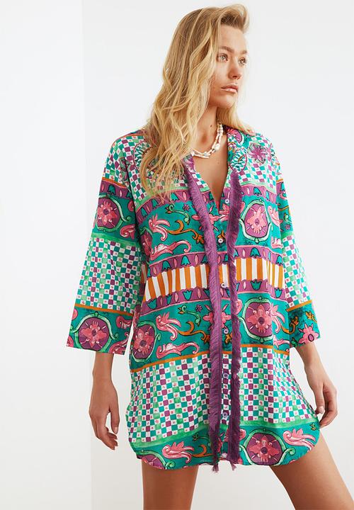 Trendyol - Lilabe cover up - multi