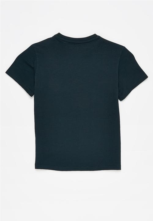 POLO - Boys pjc jackson printed tee - navy