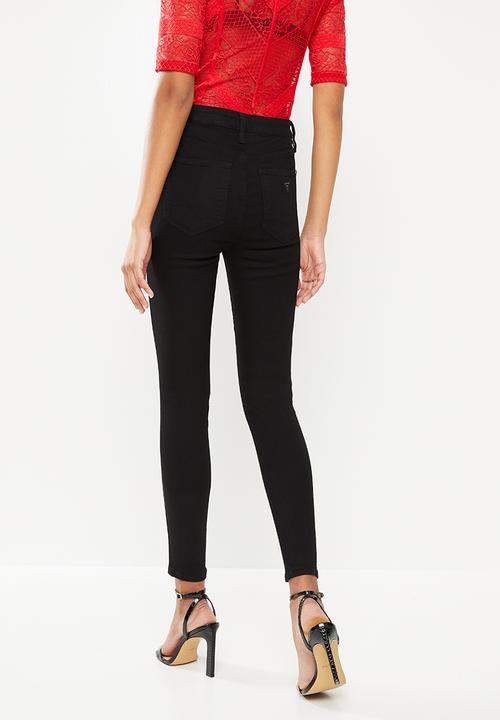 GUESS - Power skinny low - black