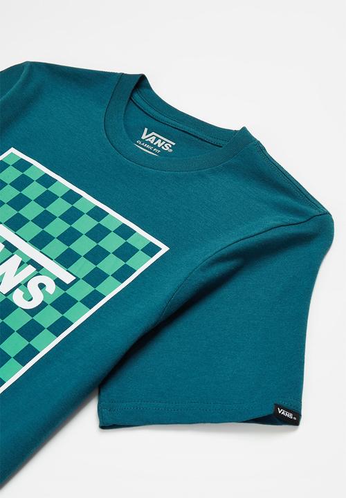 Vans - Print box boys - blue coral/checkerboard