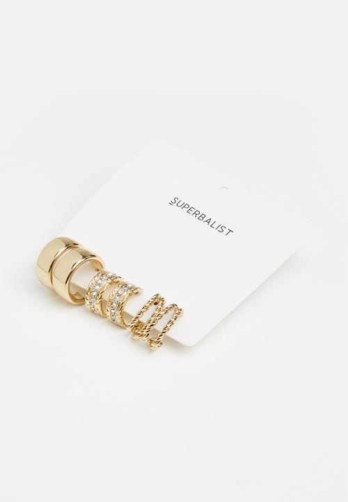 Superbalist - Penelope hoop pack - gold