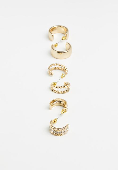 Superbalist - Penelope hoop pack - gold