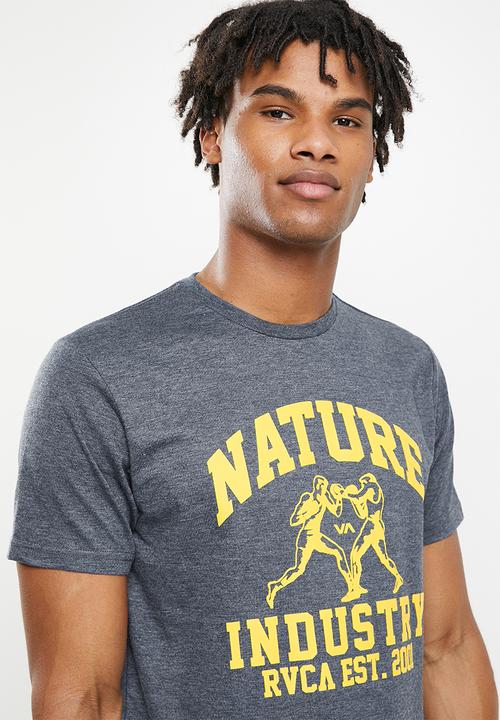 RVCA - Va essential short sleeve tee - navy heather