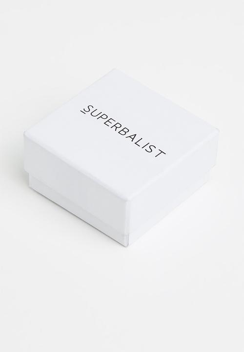 Superbalist - Sterling silver bar pendant necklace - silver