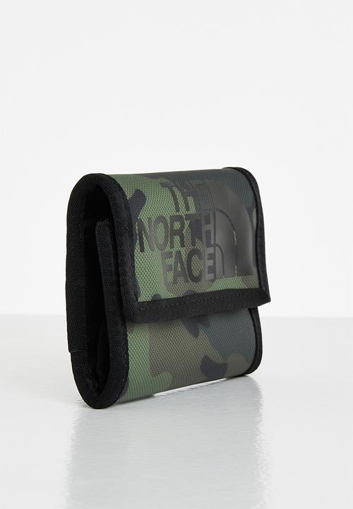 The North Face - Base camp wallet - green & black