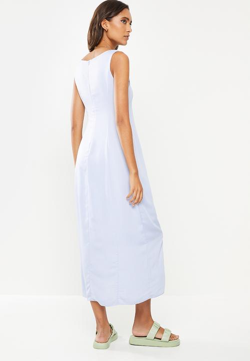 Glamorous - Square neck maxi- blue