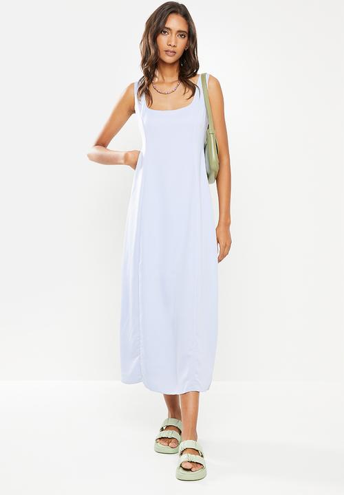 Glamorous - Square neck maxi- blue