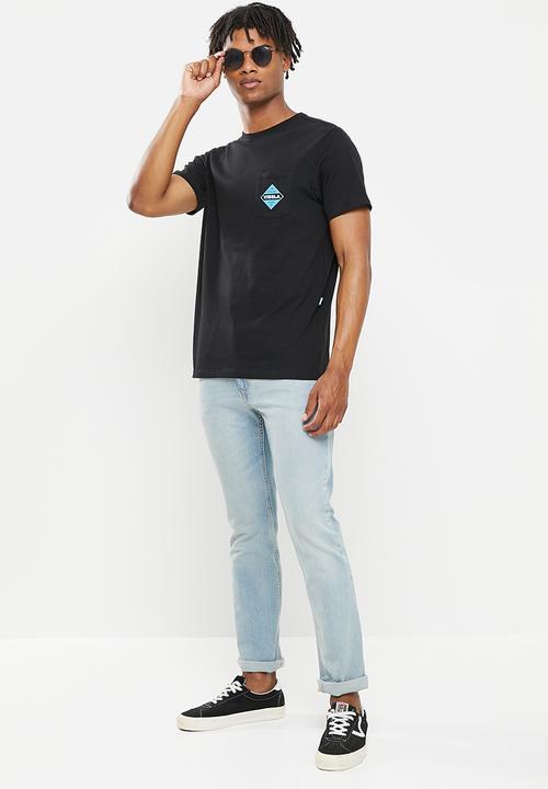 Vissla  - Solid sets premium pkt tee - black