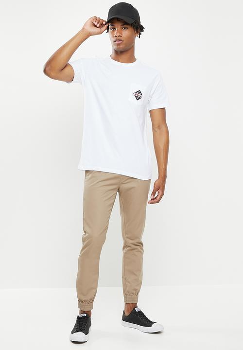 Vissla  - Solid sets premium pkt tee - white