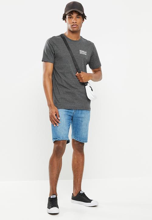 Vissla  - Hawaiian hotline tee - black heather