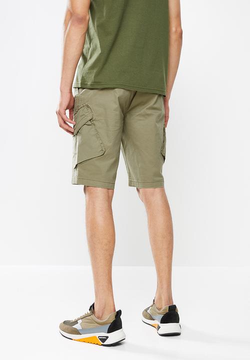 urban° - Urban cargo shorts - khaki