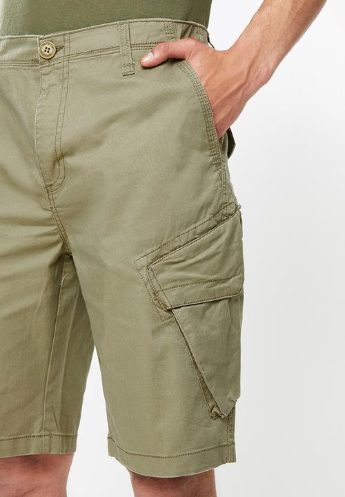 urban° - Urban cargo shorts - khaki