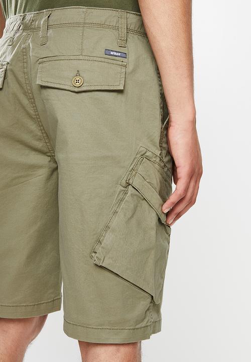 urban° - Urban cargo shorts - khaki