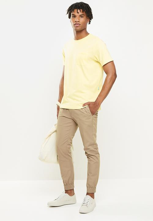 Vissla  - Vintage vissla premium pkt tee - yellow