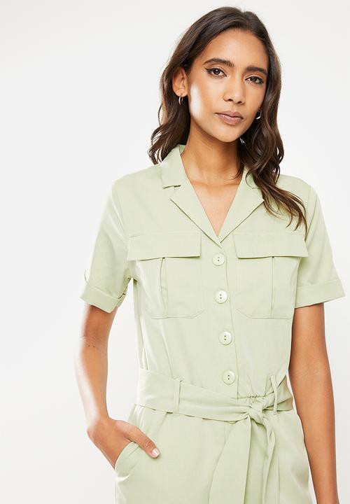 Glamorous - Jumpsuit- pistacio