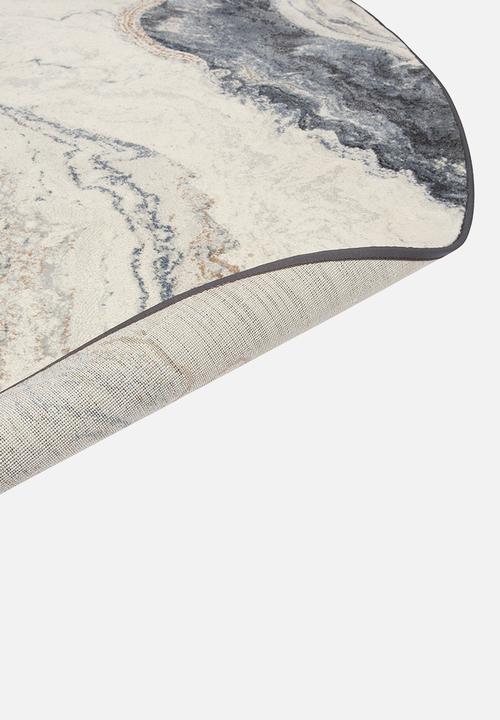 Hertex Haus - Marbling stream rug - multi 