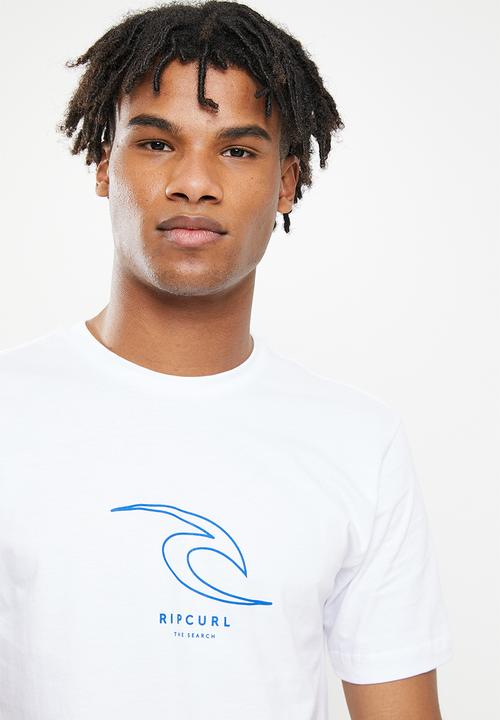 Rip Curl - Icon outline tee - white