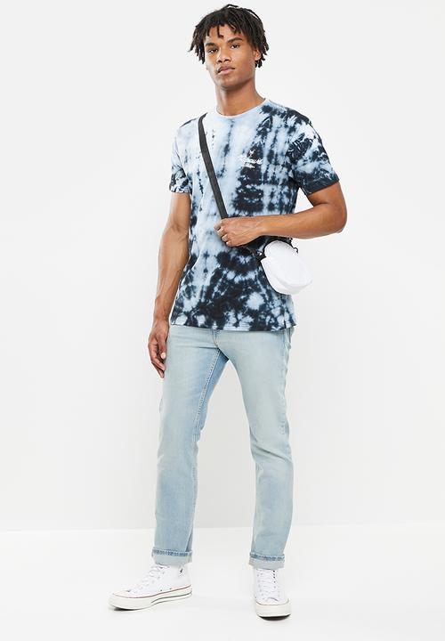 Rip Curl - Splash script tie dye tee - black