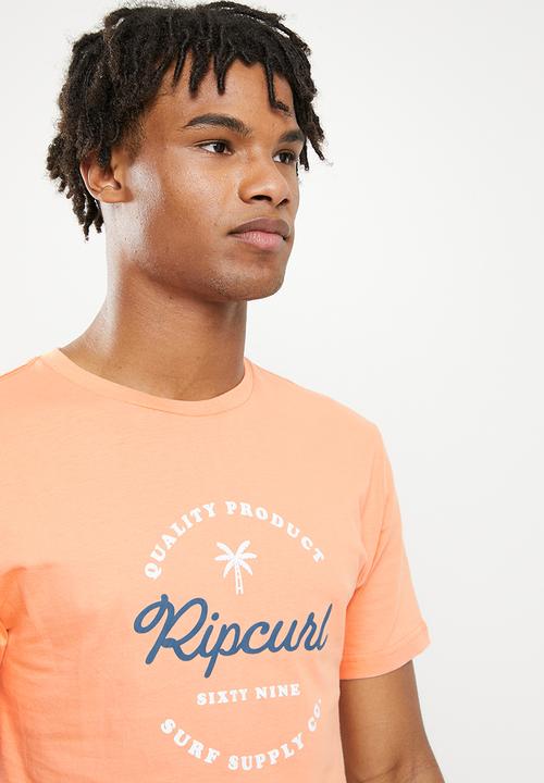 Rip Curl - Circle vibe tee - coral