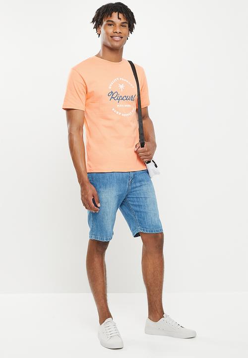Rip Curl - Circle vibe tee - coral