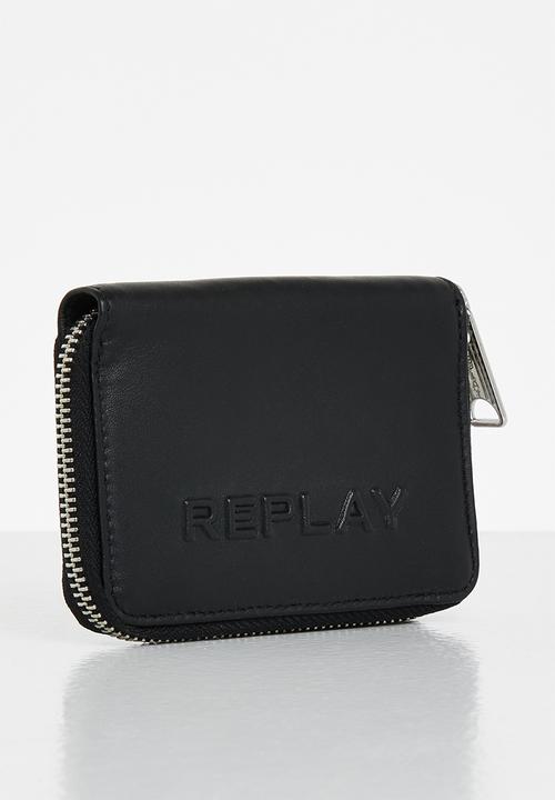 Replay - Embossed wallet 2 - black