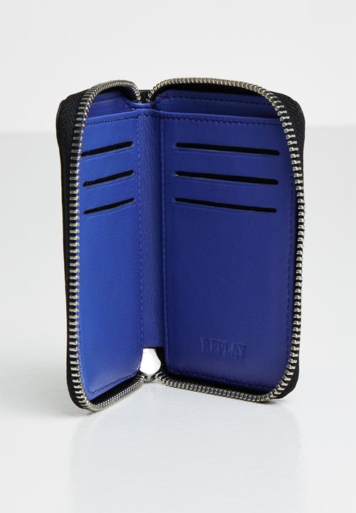 Replay - Embossed wallet 2 - black