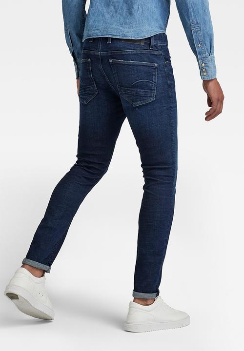 G-STAR - Revend fwd skinny - worn in ultramarine