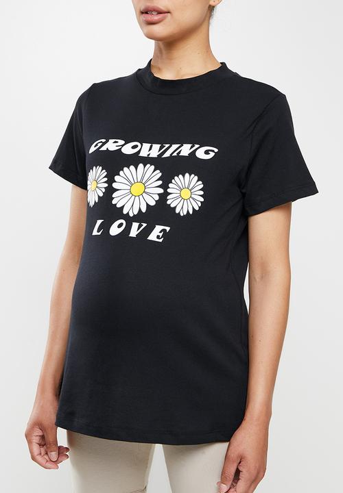 Superbalist - Printed crew neck tee - black