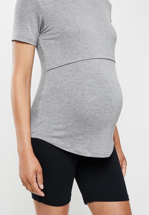 Superbalist - Double layer nursing tee - grey 