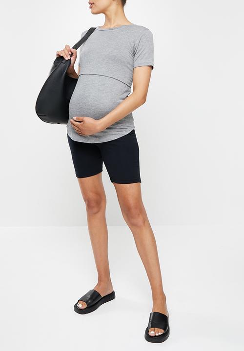 Superbalist - Double layer nursing tee - grey 