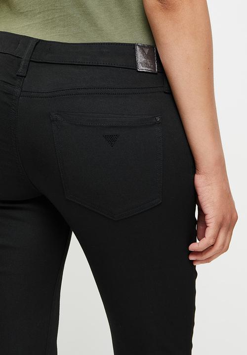GUESS - Low rise skinny jean - black