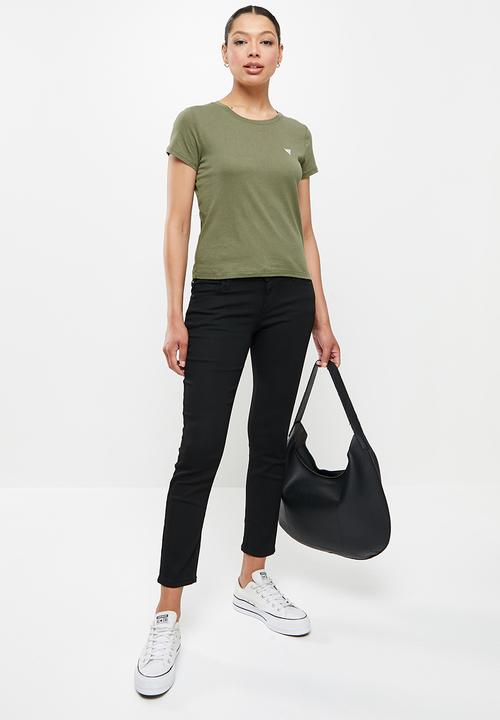 GUESS - Low rise skinny jean - black