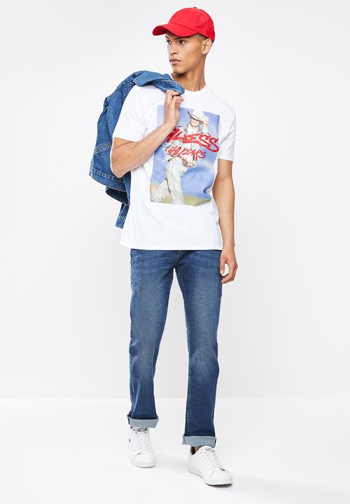 GUESS - Scenic graffiti short sleeve tee - white