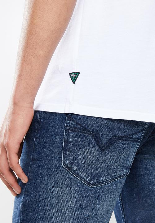 GUESS - Scenic logo short sleeve tee - white